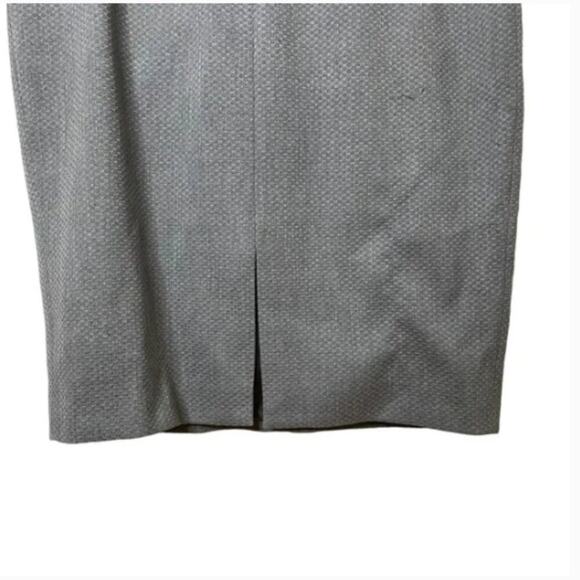 Ted Baker London Nadaed Peplum Dress Mid Grey Size 4 - Picture 9 of 13